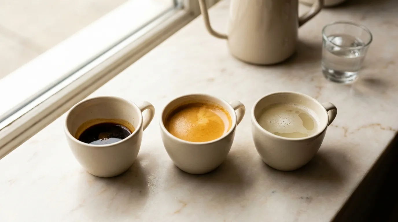 Krzywa ekstrakcji kawy — kolejność wydobywania kwasów, cukrów i gorzkich związków