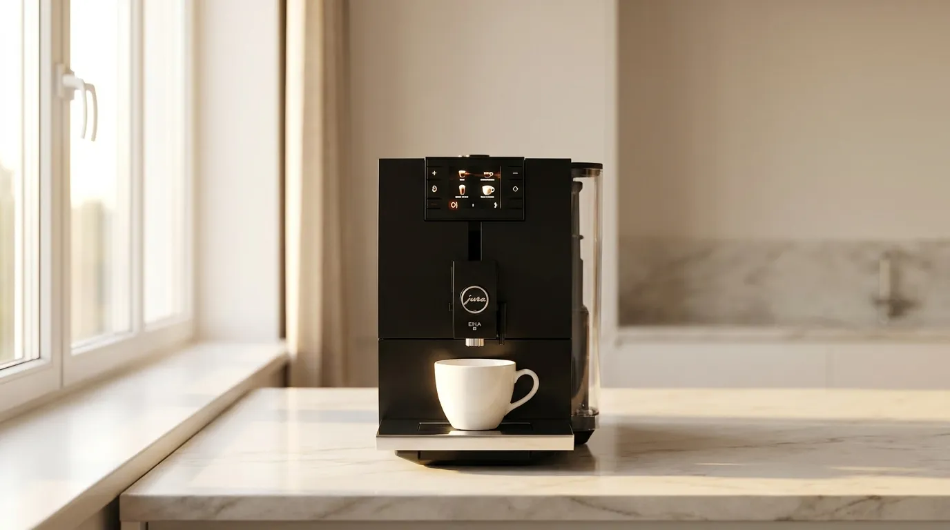 Panel sterowania Jura ENA 8 — przycisk One Touch z wyborem napoju i regulacją parametrów