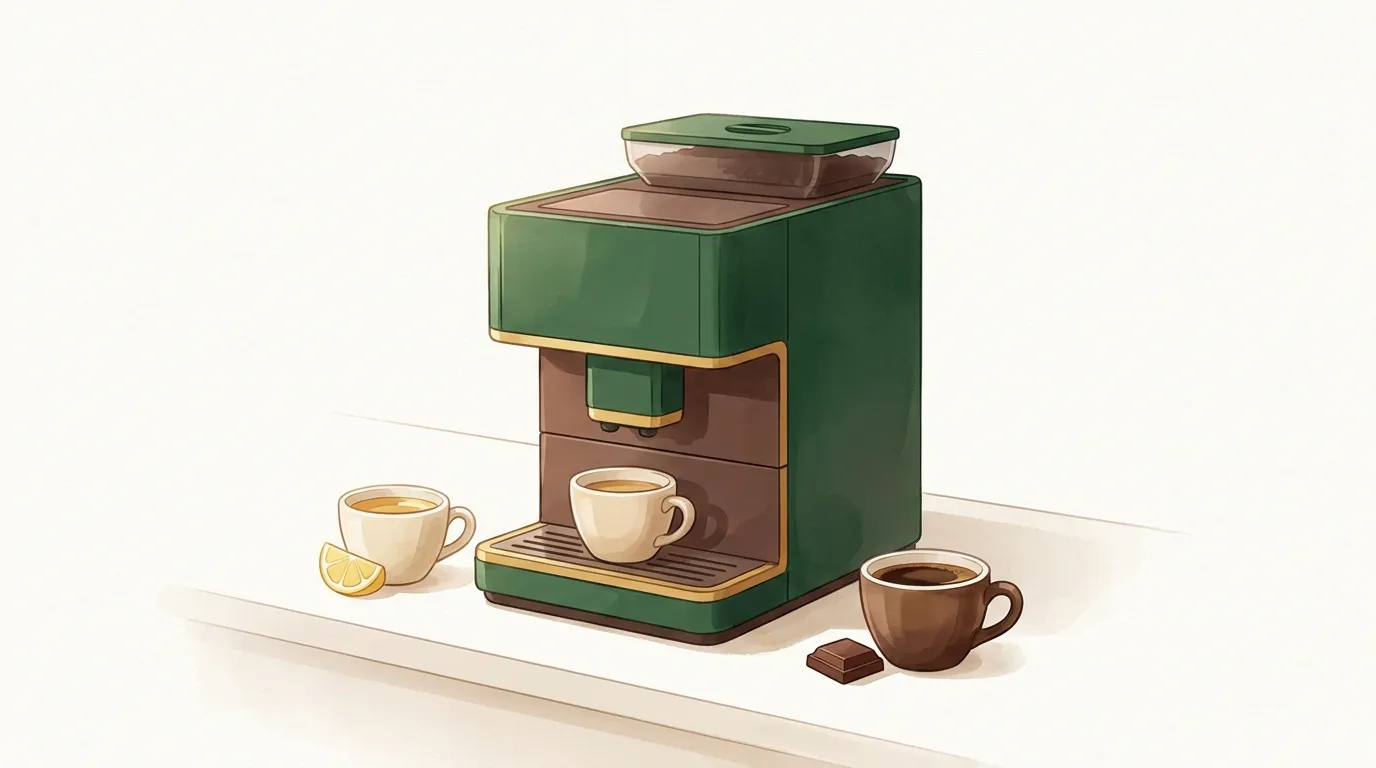 Dwa espresso z tego samego ekspresu: jaśniejsze single origin i ciemniejszy blend