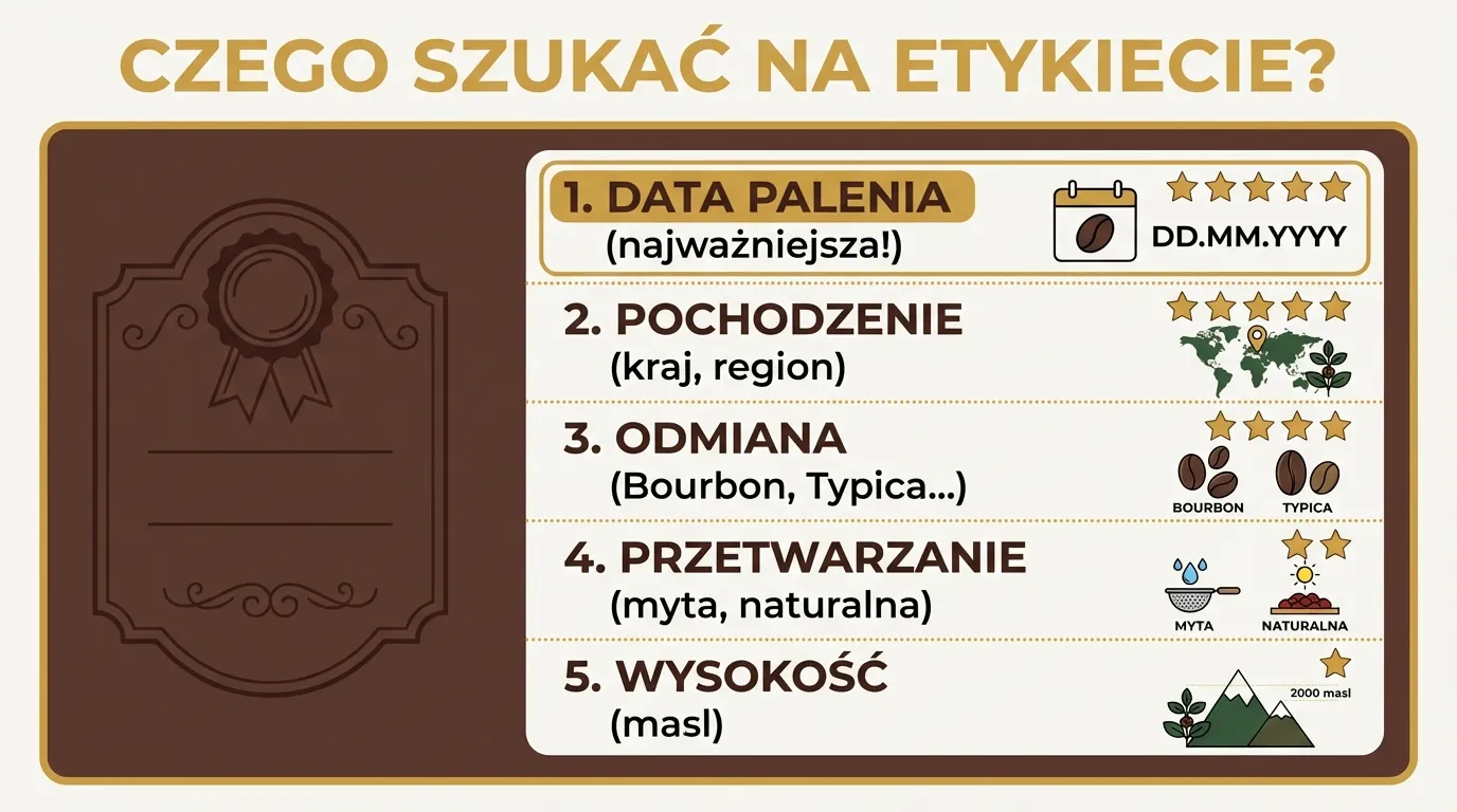 Czego szukać na etykiecie kawy — zielone i czerwone flagi