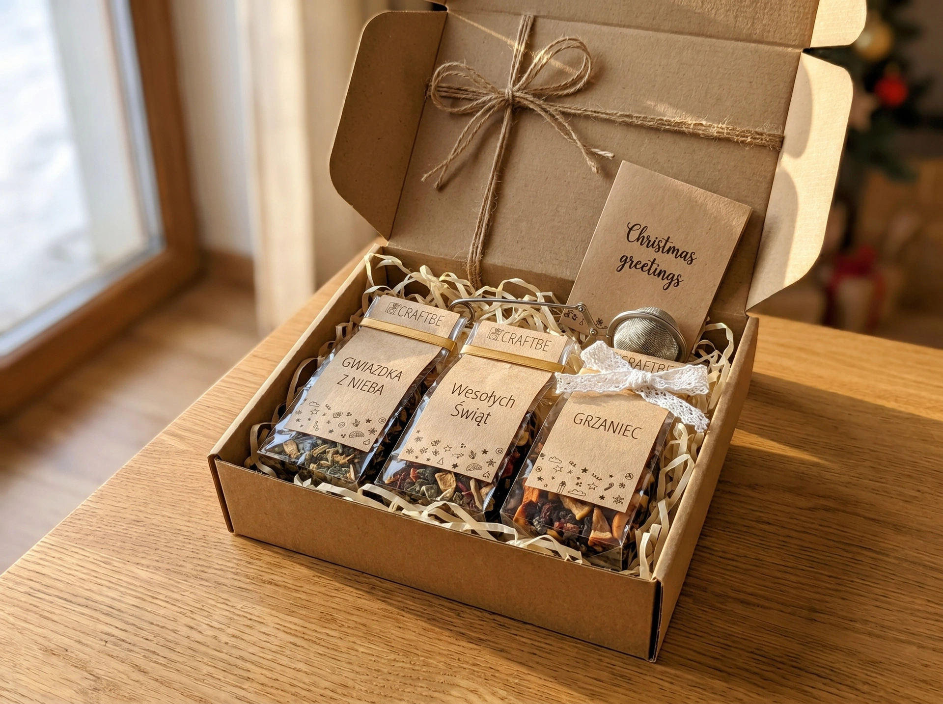Box Wesołych Świąt - Stylizacja