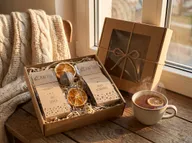 Box Prezentowy z Herbatą - Stylizacja