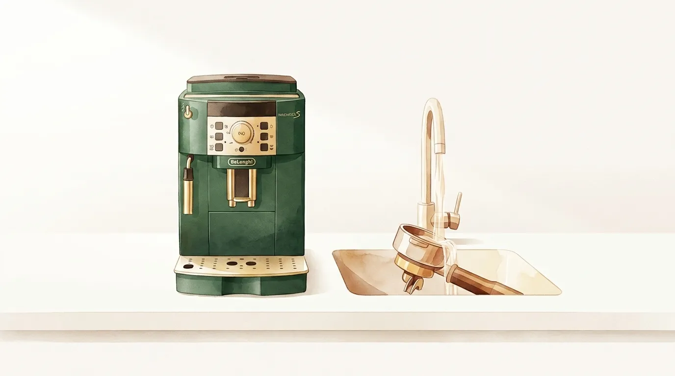 Czyszczenie ekspresu automatycznego — krok po kroku