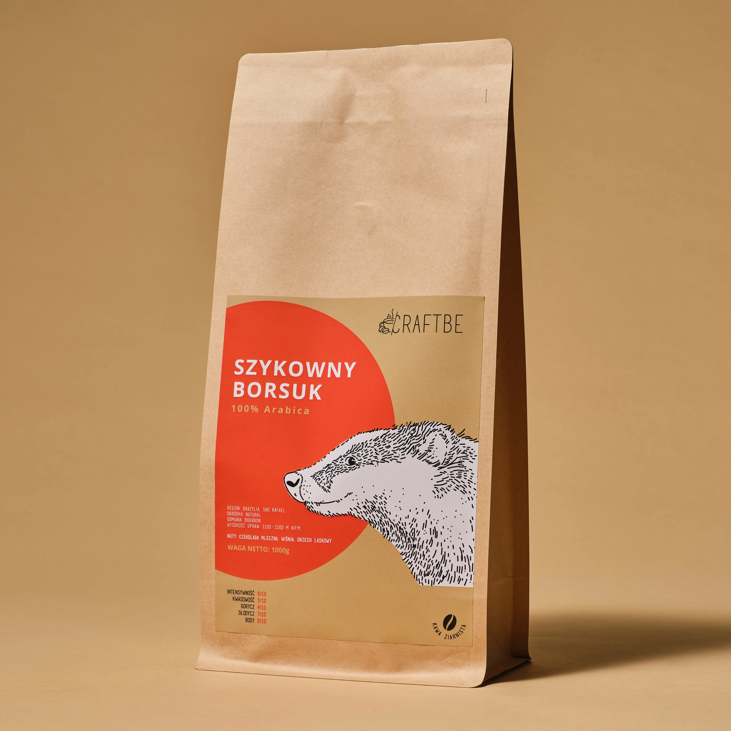 Kawa Szykowny Borsuk - opakowanie