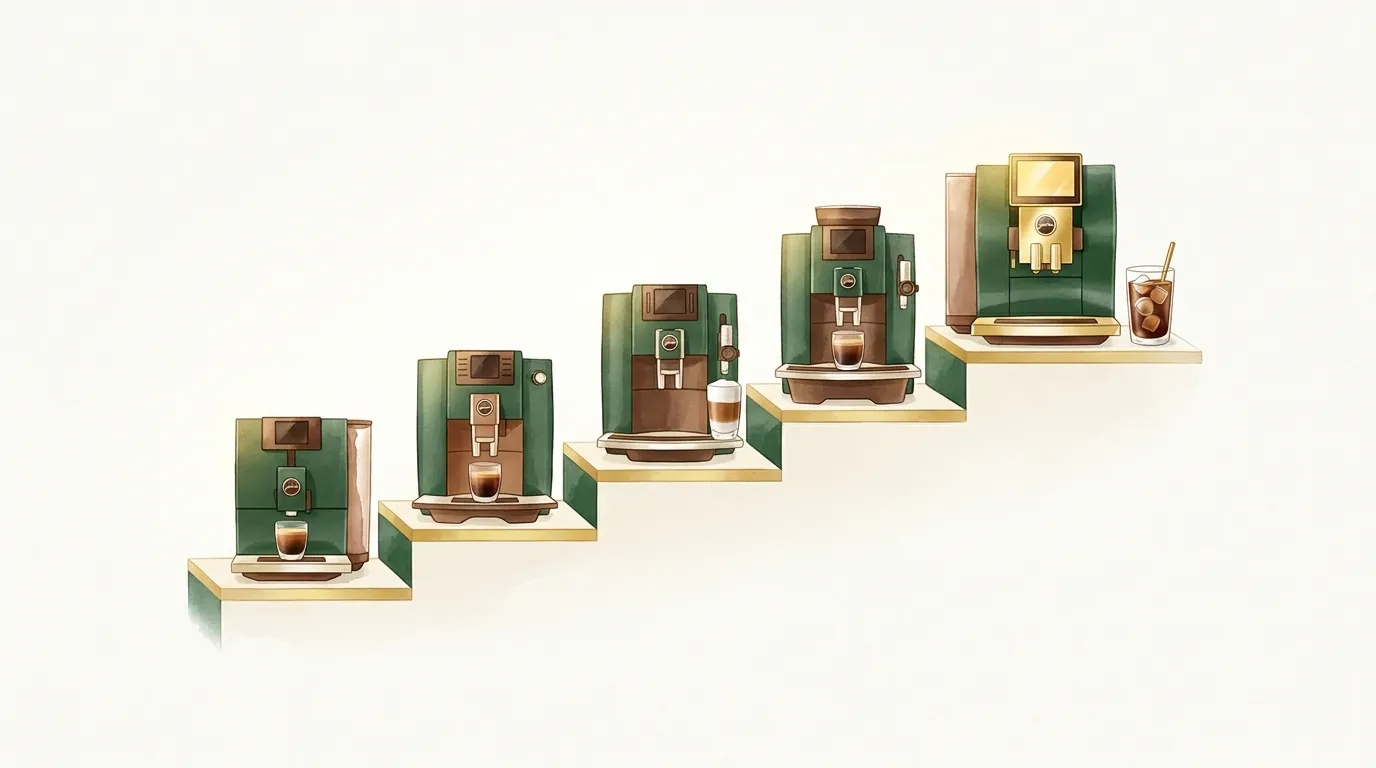 Jura — który model wybrać: ENA 8, E6, E8, S8, Z10