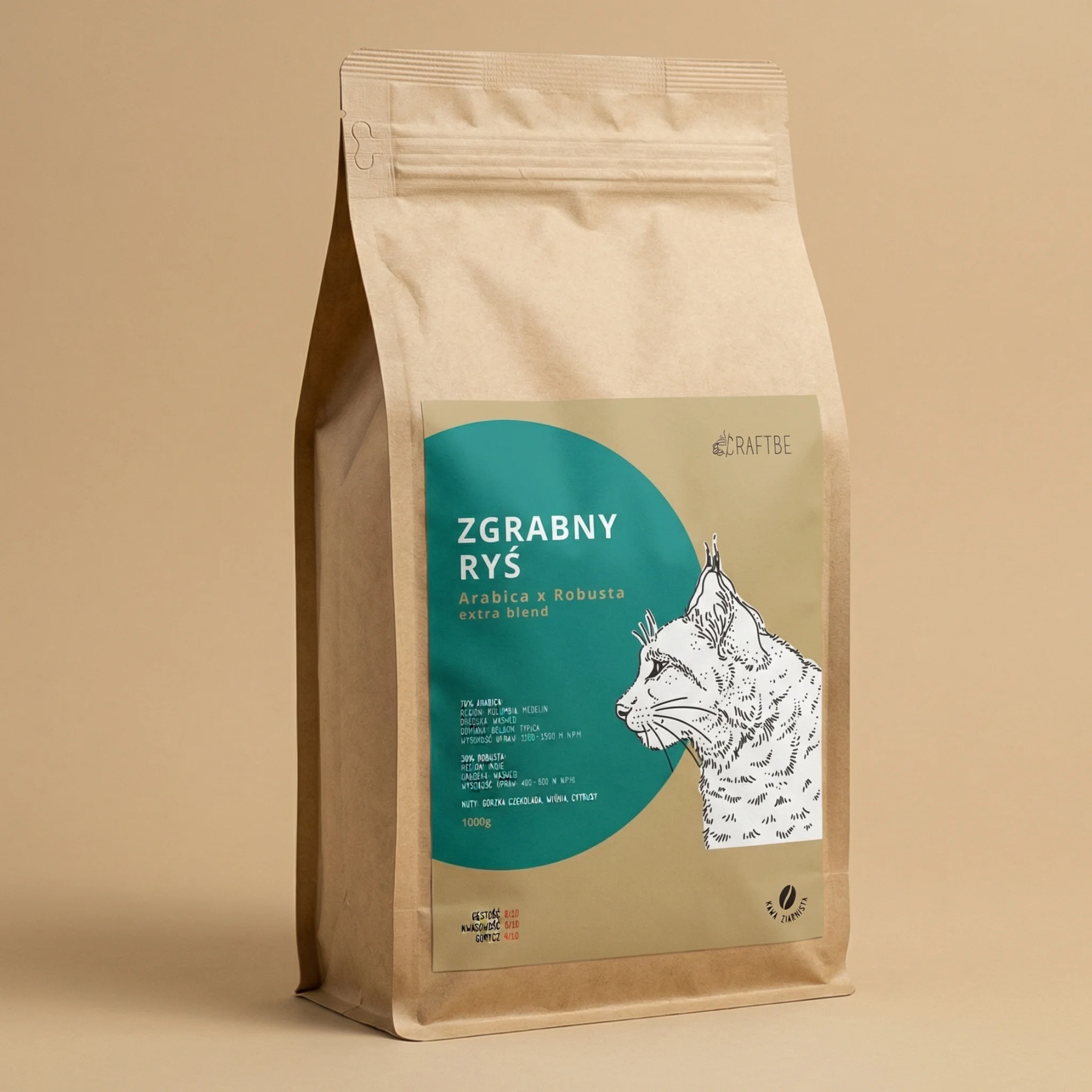 Kawa Zgrabny Ryś - opakowanie