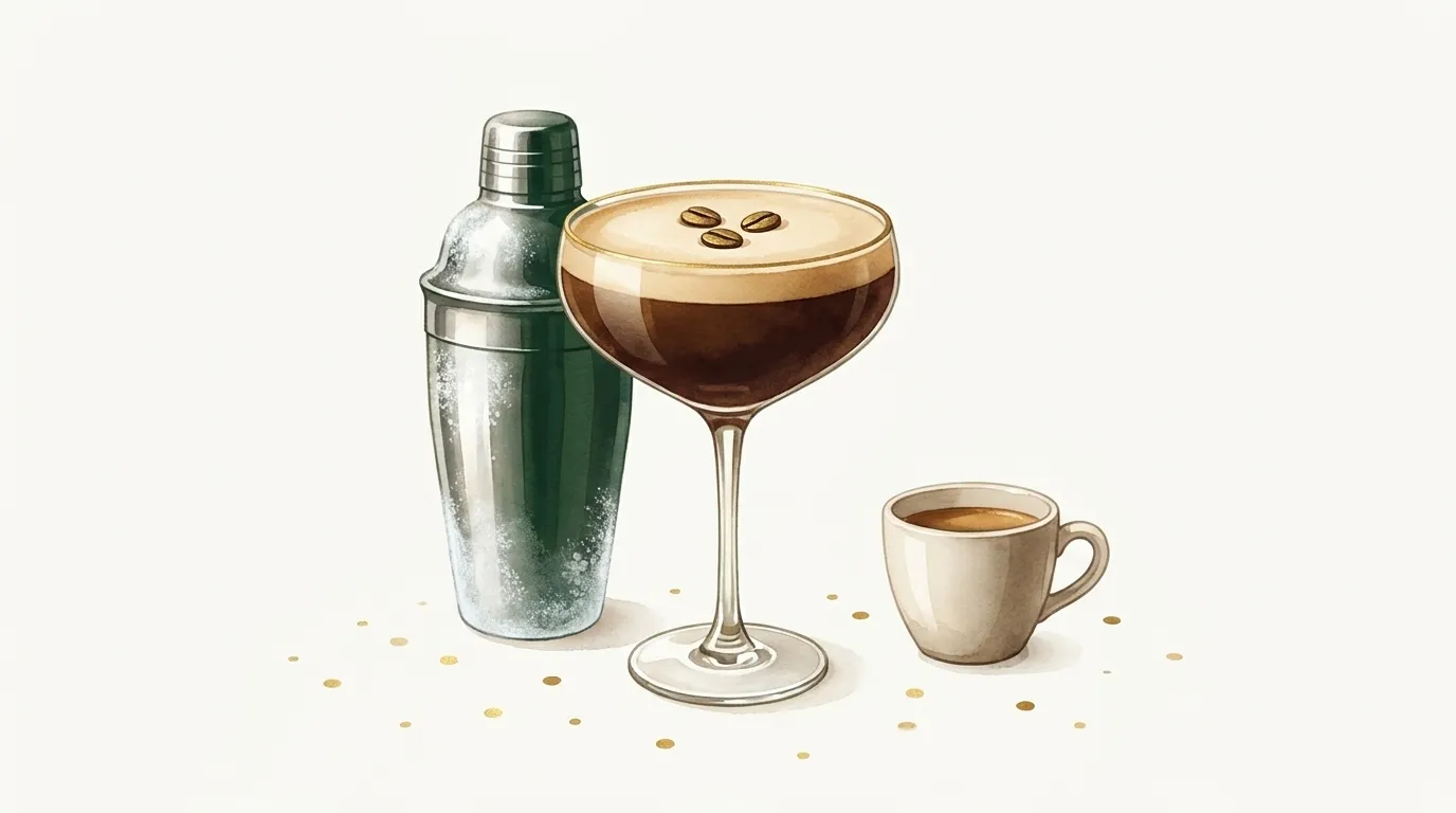 Espresso martini i koktajle kawowe — 5 przepisów na sylwestra (i bez alkoholu)