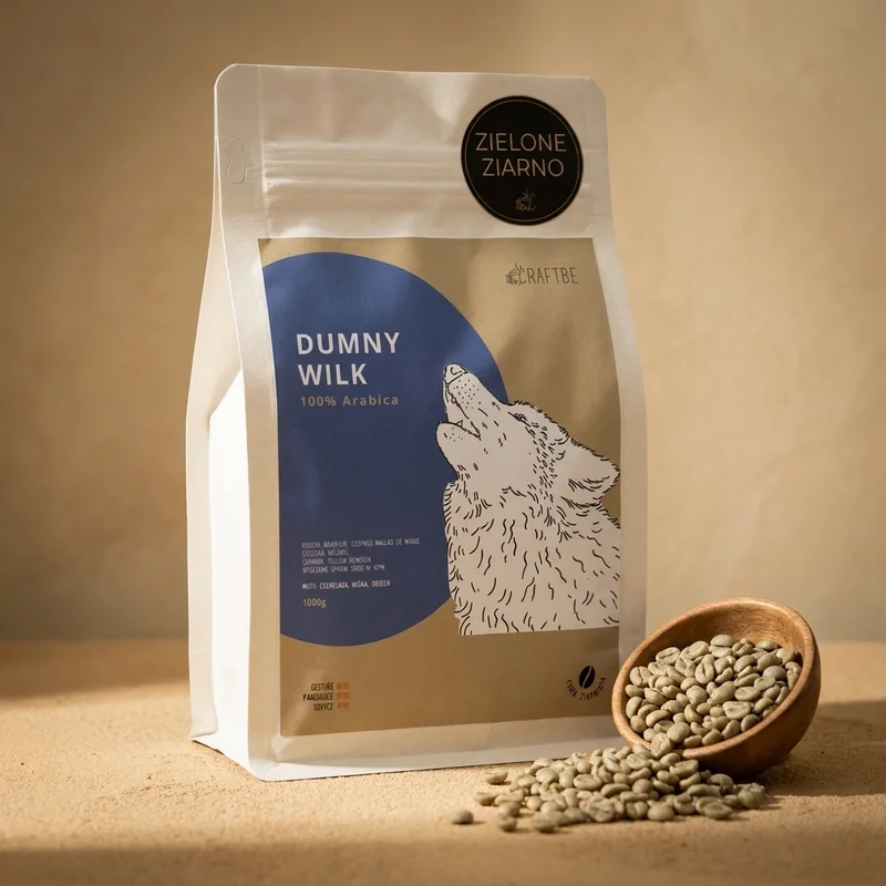 Dumny Wilk — Zielone Ziarno — opakowanie 250g