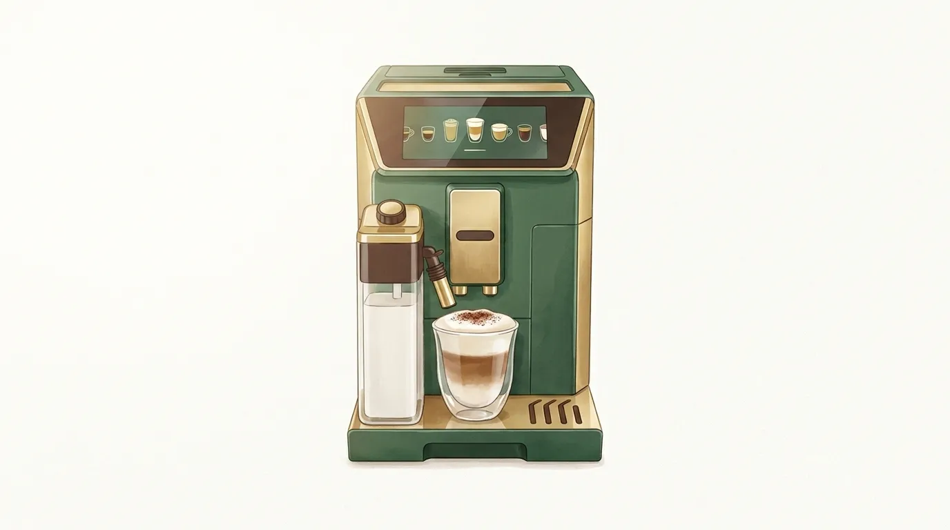 DeLonghi PrimaDonna Soul i Aromatic — ustawienia, profile użytkownika, LatteCrema