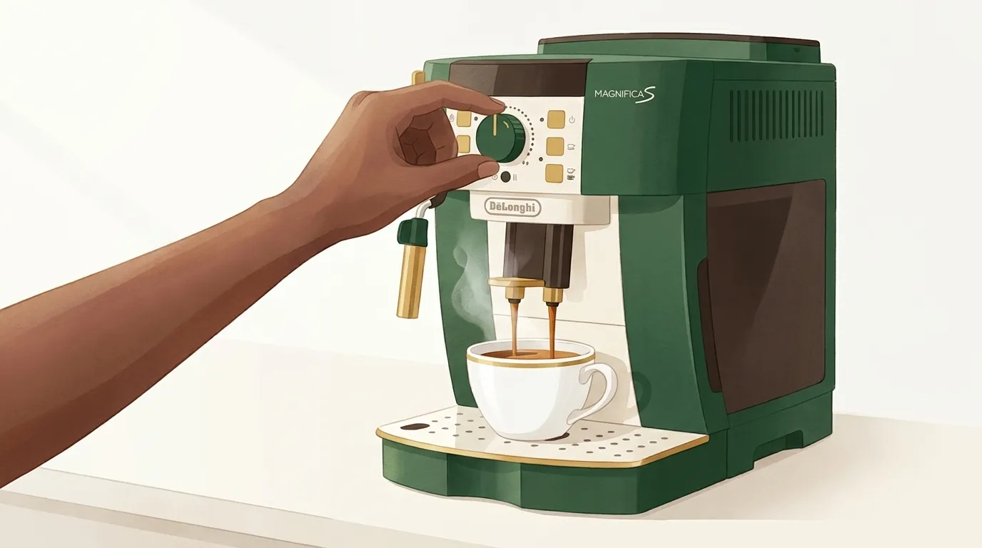 Ustawienia DeLonghi Magnifica — przewodnik