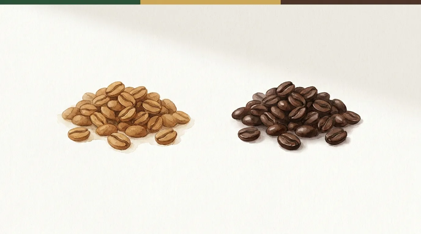 Jasne vs ciemne palenie — co zmienia profil smaku