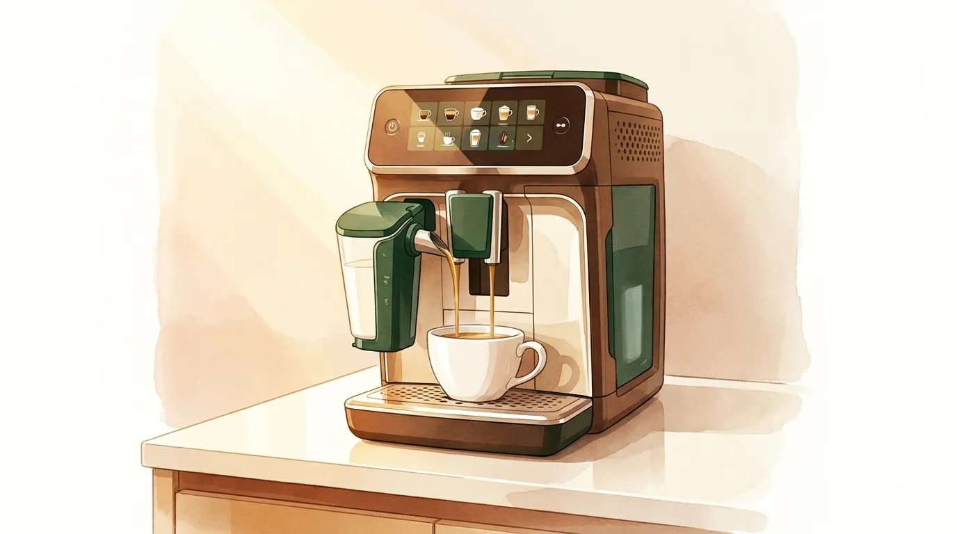 Ustawienia Philips LatteGo — przewodnik