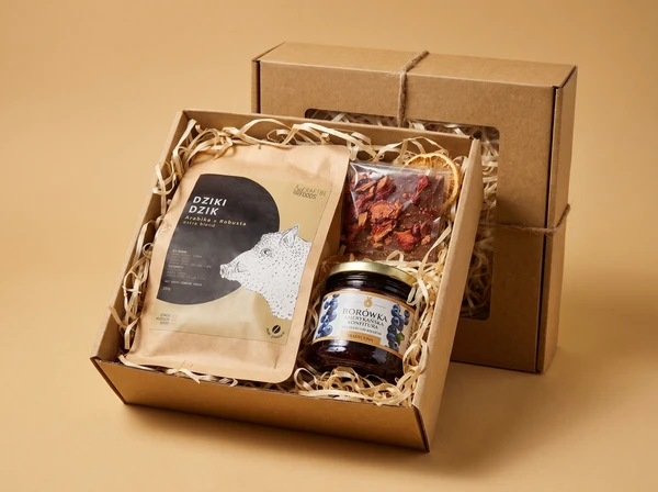 Box Kawa Dzik z Konfiturą i Czekoladą
