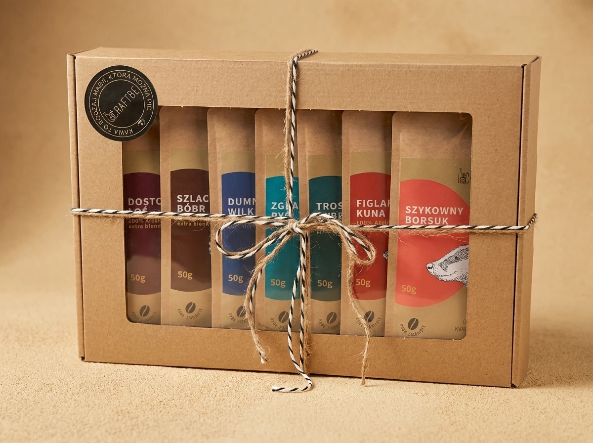 Zestaw Degustacyjny 8 Kaw - Packshot