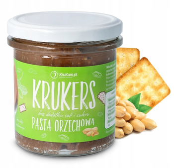 Krukam Pasta Orzechowa Krukers 300g