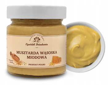 Ogródek Dziadunia Musztarda Wąsoska Miodowa 210g