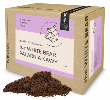 the White Bear Kawa Mielona Brazylia Guaxupe 250g