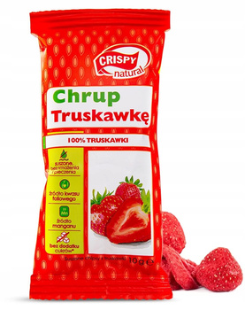 Chipsy Suszone - Z Truskawki - 10g