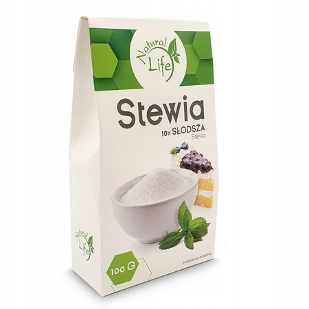 Słodzik - Stewia 10x Słodsza - 100g