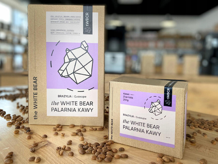 the White Bear Kawa Mielona Brazylia Guaxupe 250g