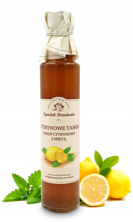 Syrop - Cytrynowy z Miętą - 315g