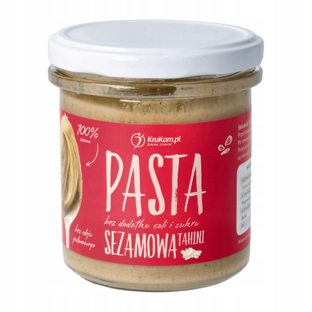 Krukam Pasta Sezamowa Tahini 300g