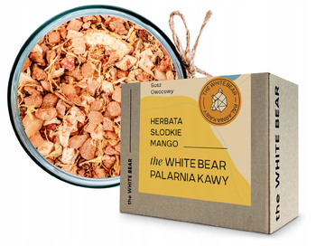 the White Bear Herbata Owocowa Słodkie Mango 100g