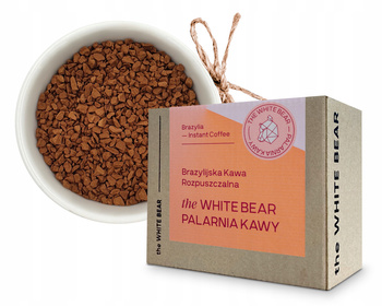 the White Bear Kawa Rozpuszczalna Brazylia 100g