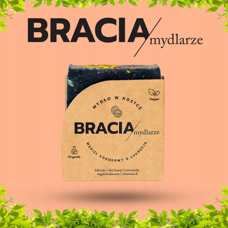 Bracia Mydlarze Mydło Węglowe 120g