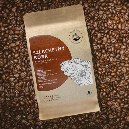 Kawa ziarnista Szlachetny Bóbr 250g
