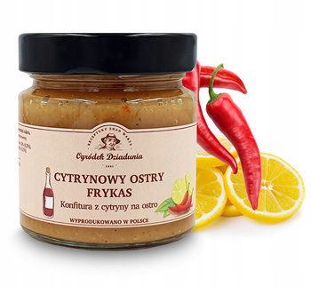 Konfitura z Cytryny - Cytrynowy Ostry Frykas - 220g