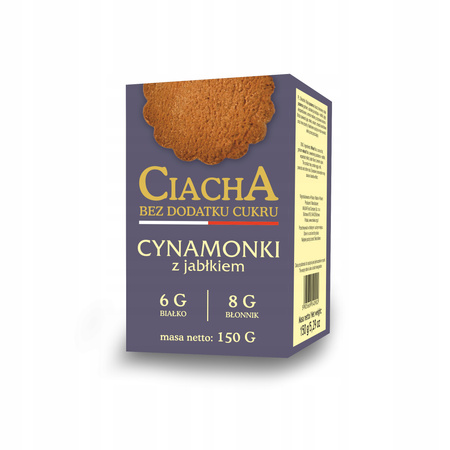 Malwa Ciacha Cynamonki z Jabłkiem 150g