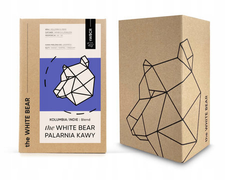 the White Bear Kawa Mielona Kolumbia/Indie Blend 1kg