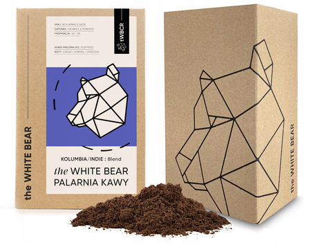 the White Bear Kawa Mielona Kolumbia/Indie Blend 1kg