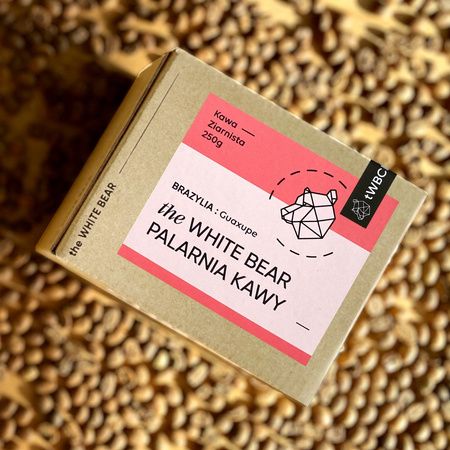 the White Bear Kawa Ziarnista Brazylia Guaxupe Espresso 250g