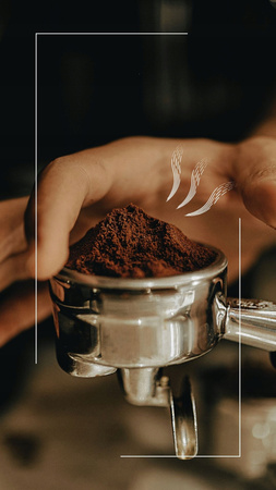 KAWA MIELONA DOSTOJNY ŁOŚ 250 g CRAFTBE ŚWIEŻO PALONA ARABICA 100% BRAZYLIA