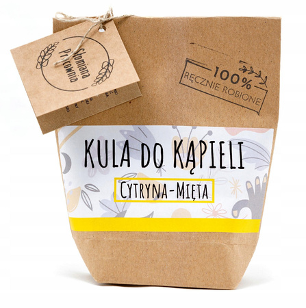 Kula Do Kąpieli - Cytryna-Mięta - 70g