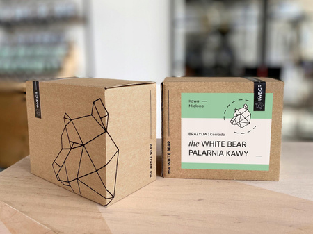 the White Bear Kawa Mielona Brazylia Cerrado 250g