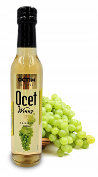 Ocet Winny - Z Białego Wina 6% - 250ml