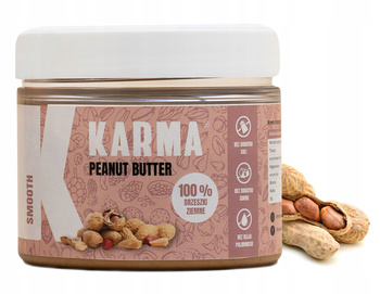 Karma Pasta Orzechowa Smooth 250g