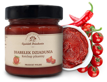 Ketchup Pikantny - Diabełek Dziadunia - 220g