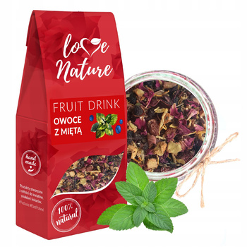 LoveNature Herbata Owocowa Owoce z Miętą 70g