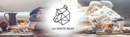 the White Bear Herbata Czarna Orzech Laskowy 100g