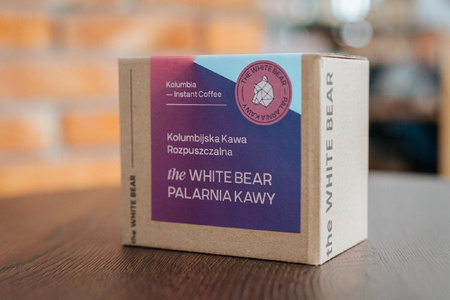 the White Bear Kawa Rozpuszczalna Kolumbia 100g