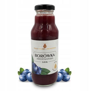 Sok - Borówka Amerykańska Bez Cukru - 300ml