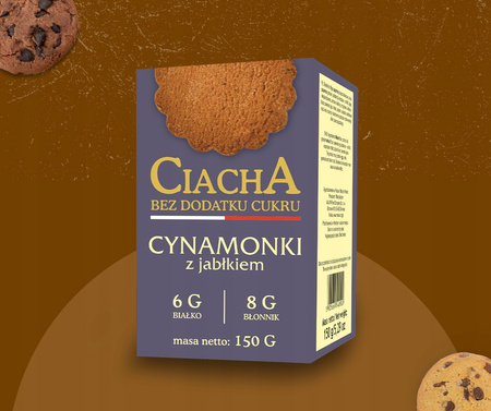 Malwa Ciacha Cynamonki z Jabłkiem 150g