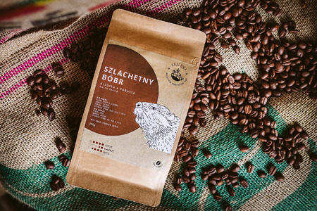 Kawa ziarnista Szlachetny Bóbr 250g
