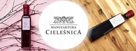 Manufaktura Cieleśnica Syrop Dzika Róża z Maliną 230ml