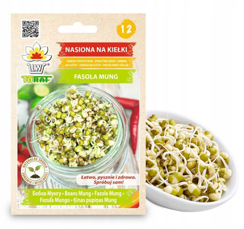 Nasiona Na Kiełki - Fasola Mung - 50g