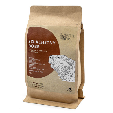 Kawa ziarnista Szlachetny Bóbr 250g